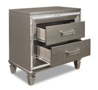 Max Bedside 2-Drawer Nightstand, 30