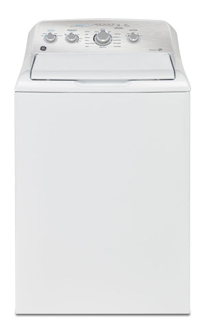 GE 4.9 Cu. FT. Top Load Dual Action Agitator Washer with SaniFresh Cycle - GTW451BMRWS