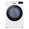 LG 7.4 Cu. Ft. Smart Gas Dryer - White - Stackable - DLG3601W