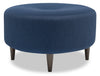 Sofa Lab The Curve Ottoman - Pax Navy