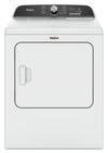 Whirlpool 7 Cu. Ft. Gas Dryer with Moisture Sensor and Steam - WGD6150PW