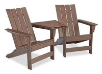 Nome 3-Piece Adirondack Patio Set 