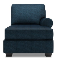 Sofa Lab Roll RAF Chaise - Luxury Indigo 