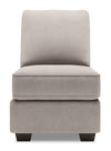 Sofa Lab Roll Armless Chair - Pax Slate