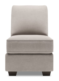 Sofa Lab Roll Armless Chair - Pax Slate