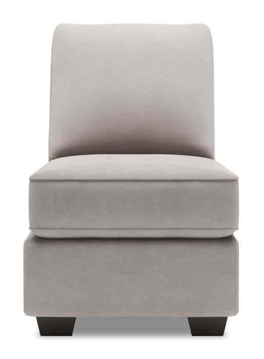 Sofa Lab Roll Armless Chair - Pax Slate