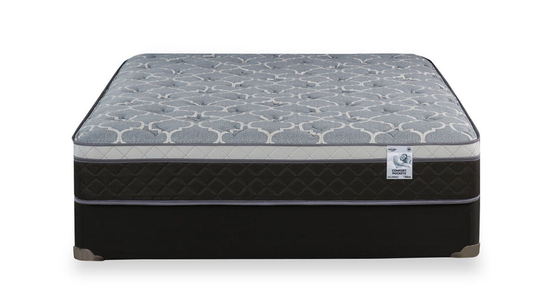 Springwall Salerno Eurotop Full Mattress Set