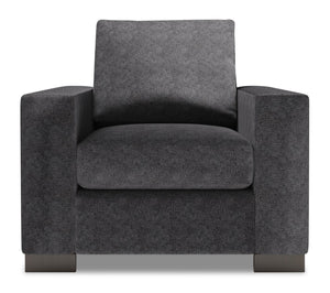 Sofa Lab Track Chair - Luxury Charcoal