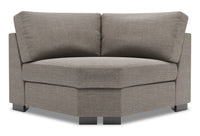 Sofa Lab Track Curved Wedge - Luna Smoke