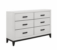 Kate Bedroom 6-Drawer Dresser, 58