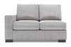 Sofa Lab Track LAF Loveseat - Luna Domino