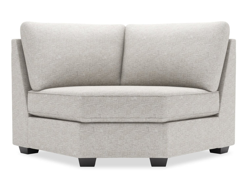 Sofa Lab Roll Curved Wedge - Luxury Silver