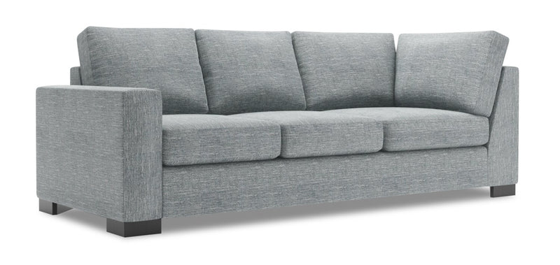 Sofa Lab Track LAF Sofa Return - Luna Pewter
