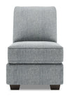 Sofa Lab Roll Armless Chair - Luna Pewter