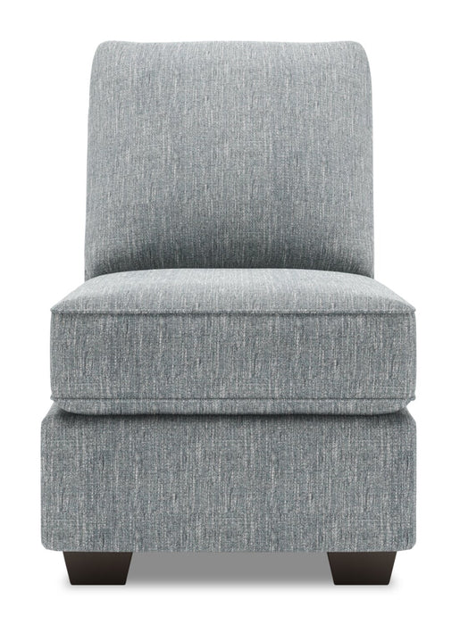 Sofa Lab Roll Armless Chair - Luna Pewter