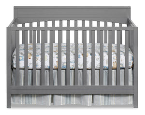 Harper 4-in-1 Convertible Baby Crib - Dove Grey