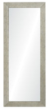 Long Silver Art Deco Mirror - 32