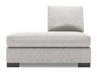 Sofa Lab Track LAF Chaise Return - Luxury Silver