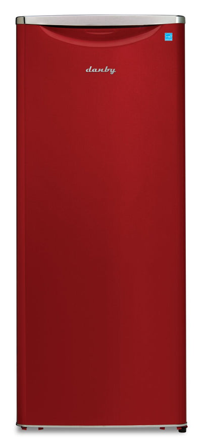Danby 11 Cu. Ft. Contemporary Classic Apartment-Size Refrigerator - DAR110A3LDB - Refrigerator in Red
