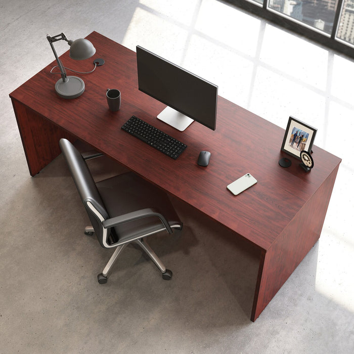 Affirm 71.10\" Commercial Grade Office Desk - Classic Cherry