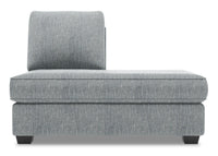 Sofa Lab Roll RAF Chaise Return - Luna Pewter 