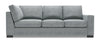 Sofa Lab Track RAF Sofa Return - Luna Pewter
