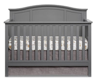 Emerson 4-in-1 Convertible Baby Crib - Dove Grey 