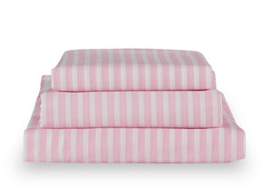 Hallie Striped 3-Piece Twin Cotton Sheet Set