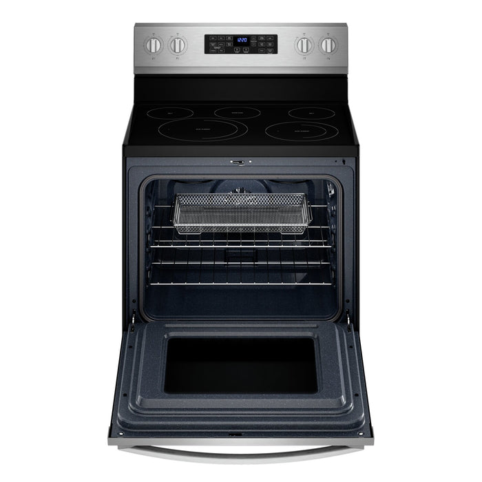 Whirlpool 5.3 Cu. Ft. Electric Range with Air Fry and Self-Clean - Fingerprint Resistant Stainless Steel - YWFE550S0LZ