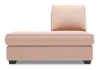 Sofa Lab Roll LAF Chaise Return - Pax Rose