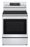 LG 6.3 Cu. Ft. Smart Electric Range with Air Fry and True Convection - Smudge Proof Stainless Steel - LREL6325F