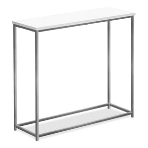 Alma Sofa Table - Silver