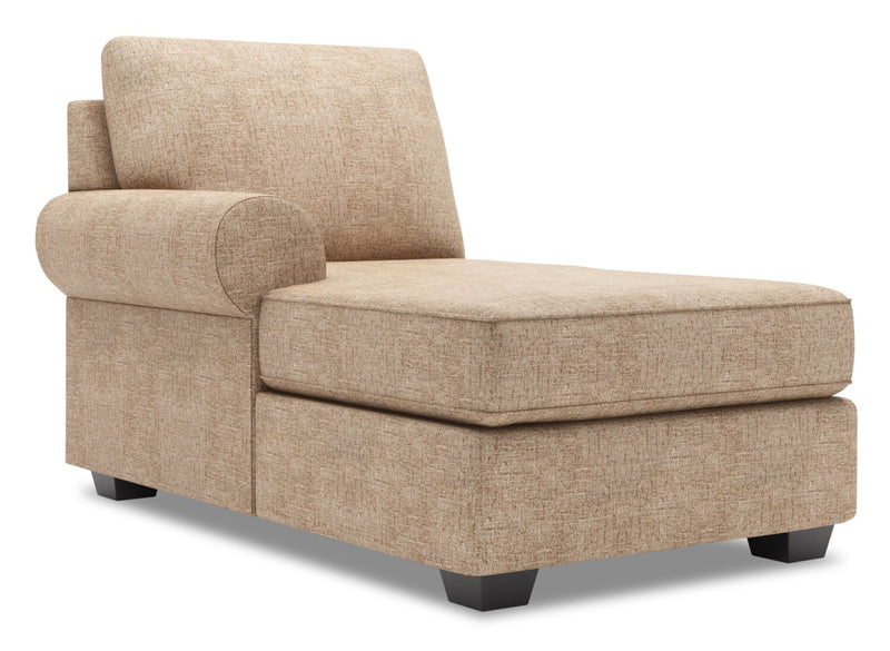 Sofa Lab Roll LAF Chaise - Luxury Taupe