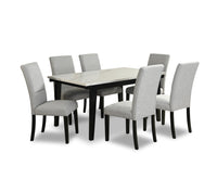 Verona 7-Piece Dining Package with Rectangular Dining Table 