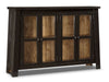 Artesia Accent Cabinet - Dark Brown