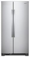 Whirlpool 33\" 22 Cu. Ft. Side-by-Side Refrigerator - Monochromatic Stainless Steel - WRS312SNHM