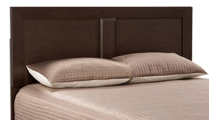 Yorkdale Queen/Full Headboard – Dark Saddle Birch