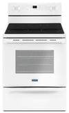 Maytag 5.3 Cu. Ft. Electric Range with AquaLift® and Self-Clean - White - YMER6600FW