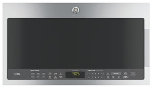 Profile 1.7 Cu. Ft. Over-the-Range Microwave with Chef Connect and 400 CFM - Stainless - PVM2188SJC